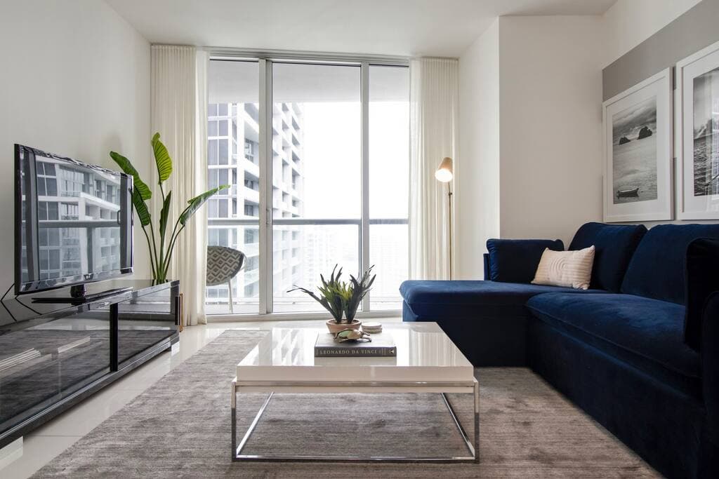 Sextant's W Miami Condo - 1 bedroom on Brickell Ave, 10 mins to South Beach